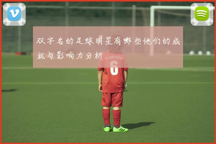 双字名的足球明星有哪些他们的成就与影响力分析