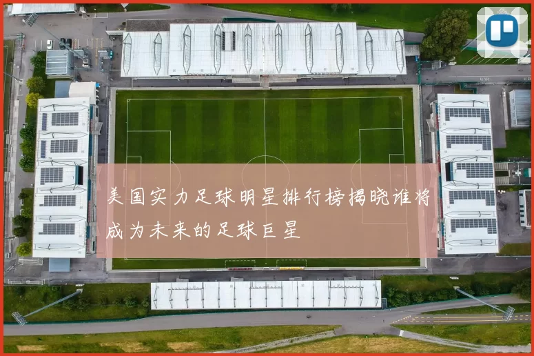美国实力足球明星排行榜揭晓谁将成为未来的足球巨星